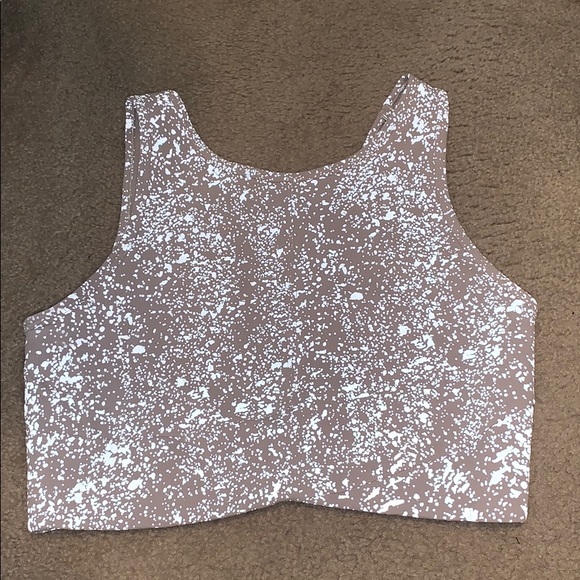 lululemon athletica Tops - Lululemon Energetic Edge Cropped tank!